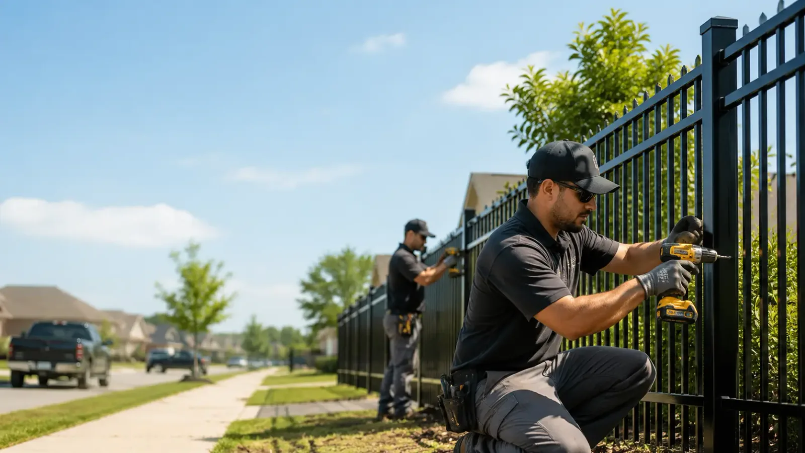 Metal Fence Installation in White Rock, SC